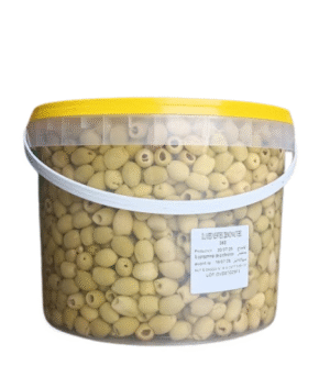 Olives verts dénoyauté 5kg الزيتون الأخضر بدون عظم