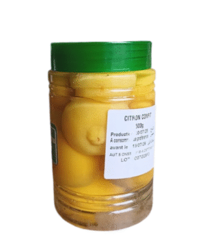 citron beldi confit 500g حامض بلدي
